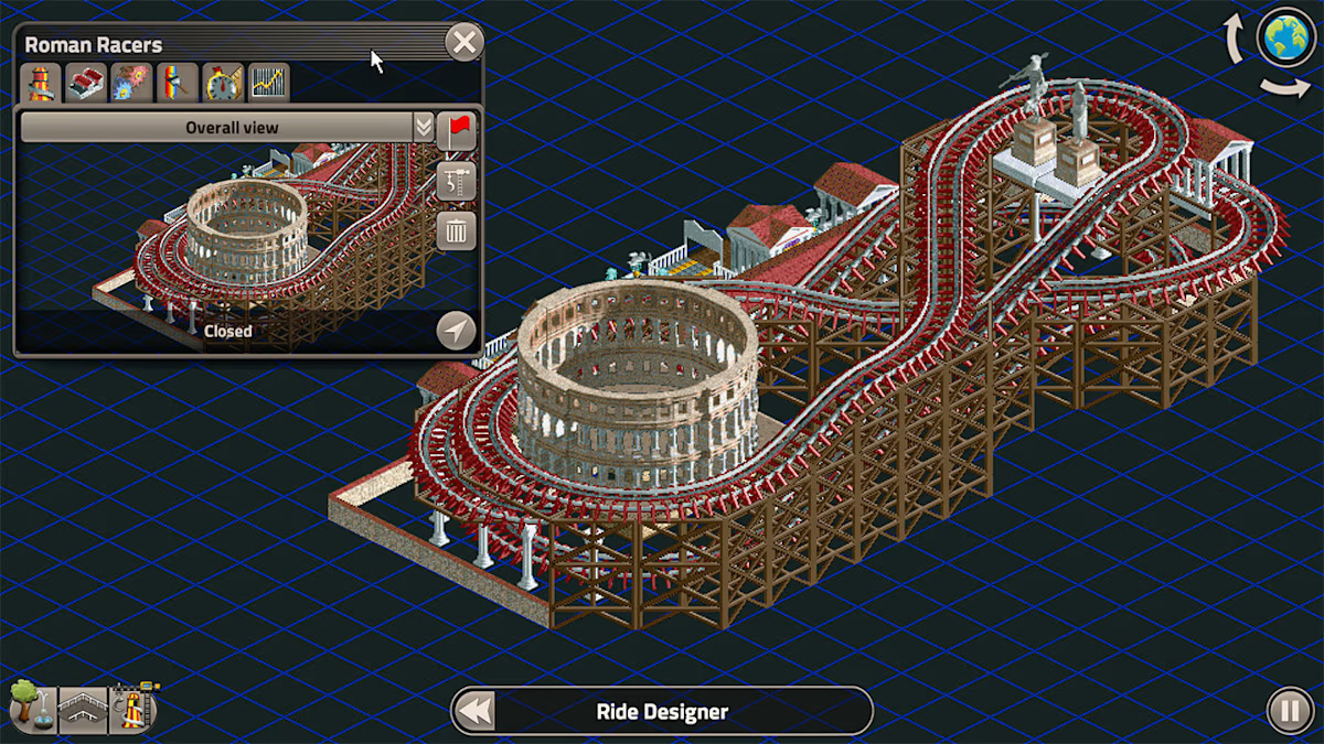 RollerCoaster Tycoon Classic (NSP ROM) screenshot