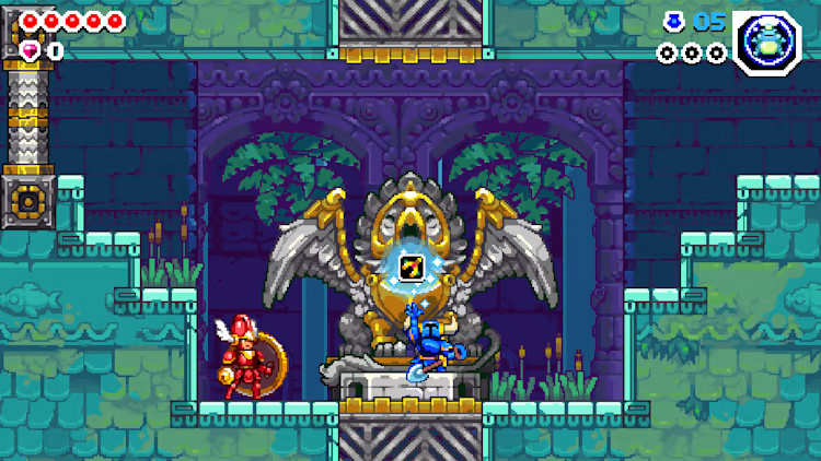 Shovel Knight Dig (NSP ROM) screenshot