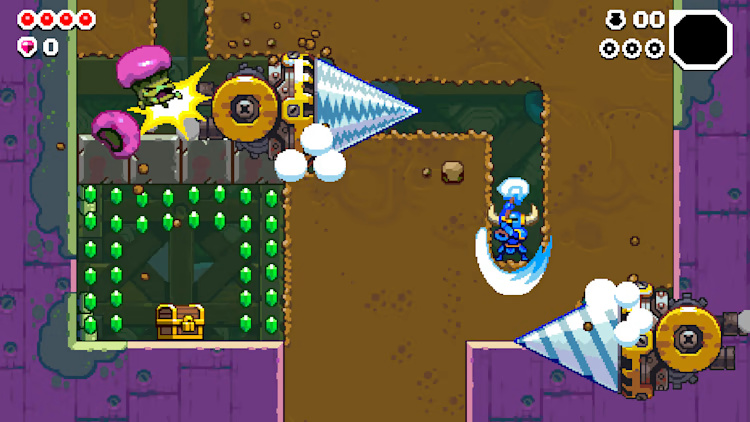 Shovel Knight Dig (NSP ROM) screenshot