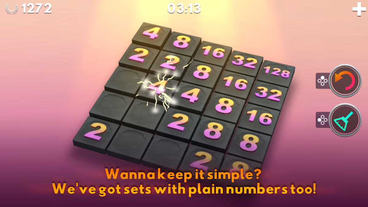2048 Battles (NSP ROM) screenshot
