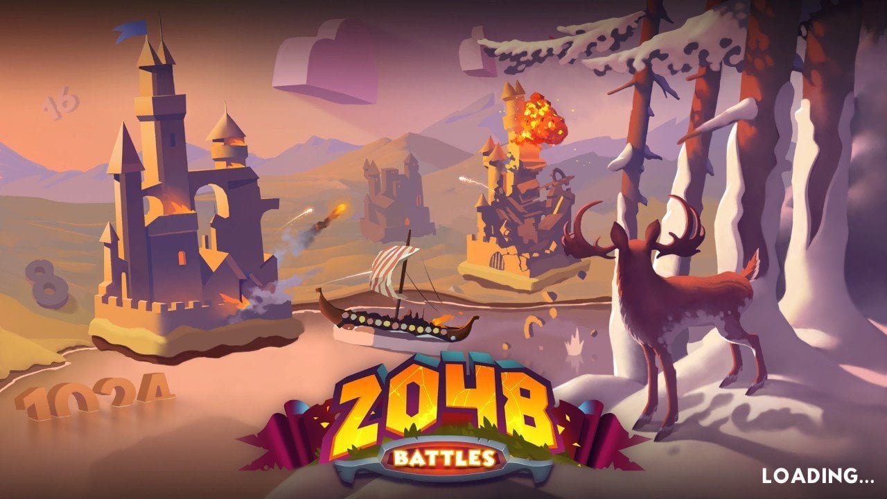2048 Battles (NSP ROM) screenshot