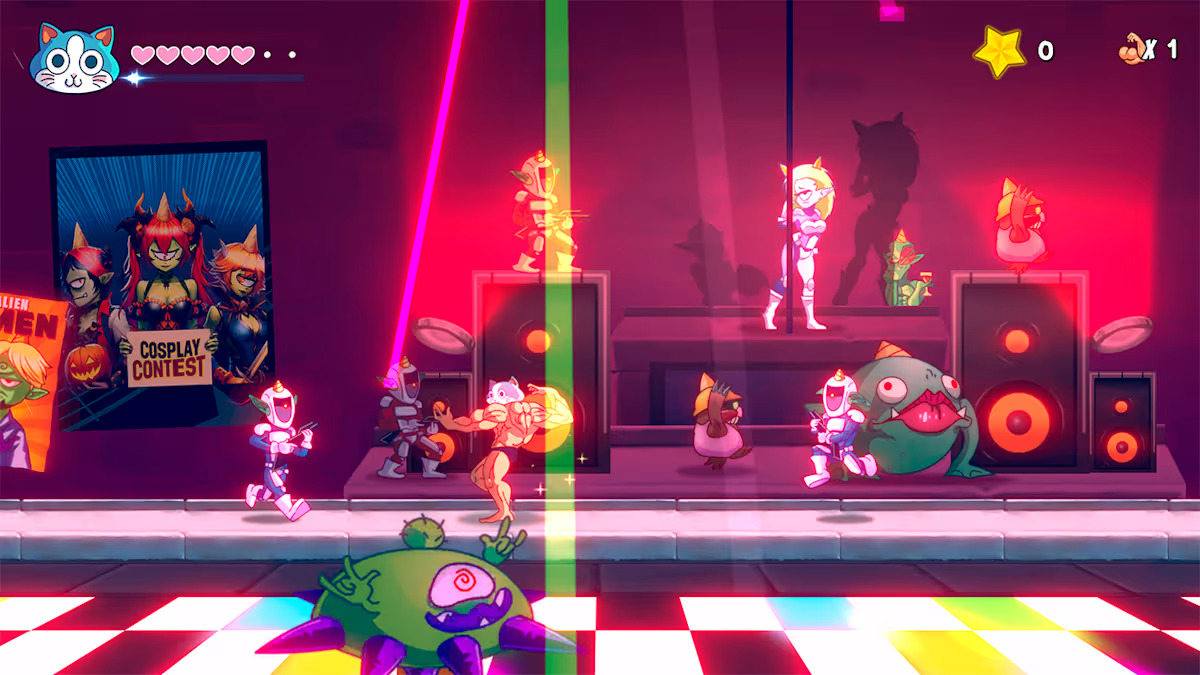 KinnikuNeko SUPER MUSCLE CAT (NSP ROM) screenshot