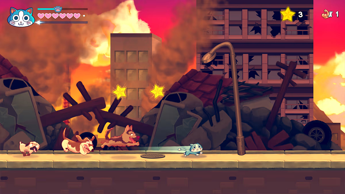 KinnikuNeko SUPER MUSCLE CAT (NSP ROM) screenshot
