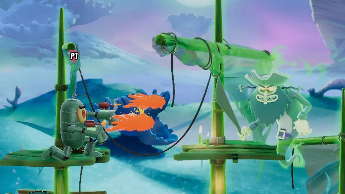 Nickelodeon All Star Brawl 2 (NSP ROM) screenshot