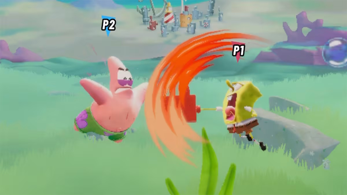 Nickelodeon All Star Brawl 2 (NSP ROM) screenshot