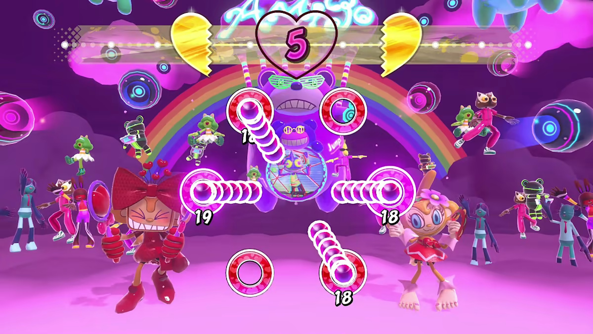 Samba de Amigo Party Central (NSP ROM) screenshot