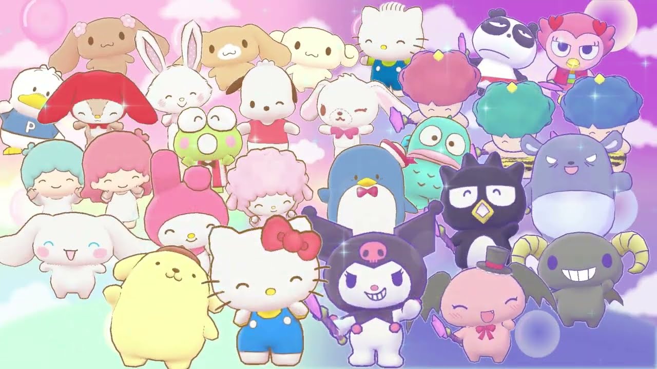 Sanrio Characters Miracle Match Magical Onigokko (XCI ROM) screenshot