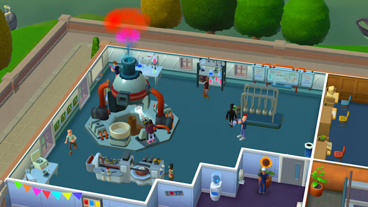 Two Point Campus (XCI ROM) screenshot
