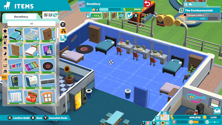 Two Point Campus (XCI ROM) screenshot