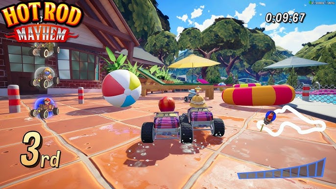 Hot Rod Mayhem (NSP ROM) screenshot