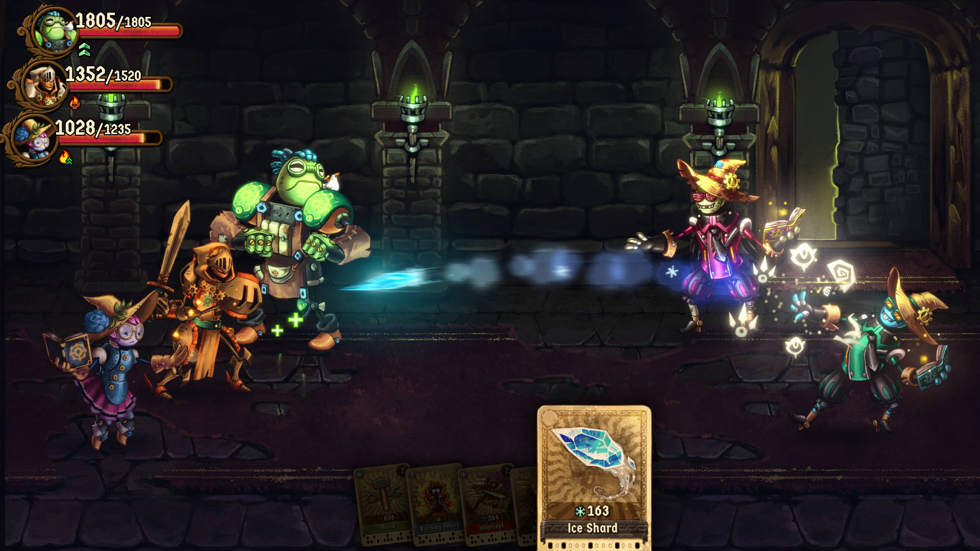 SteamWorld Quest Hand of Gilgamech (NSP ROM) screenshot