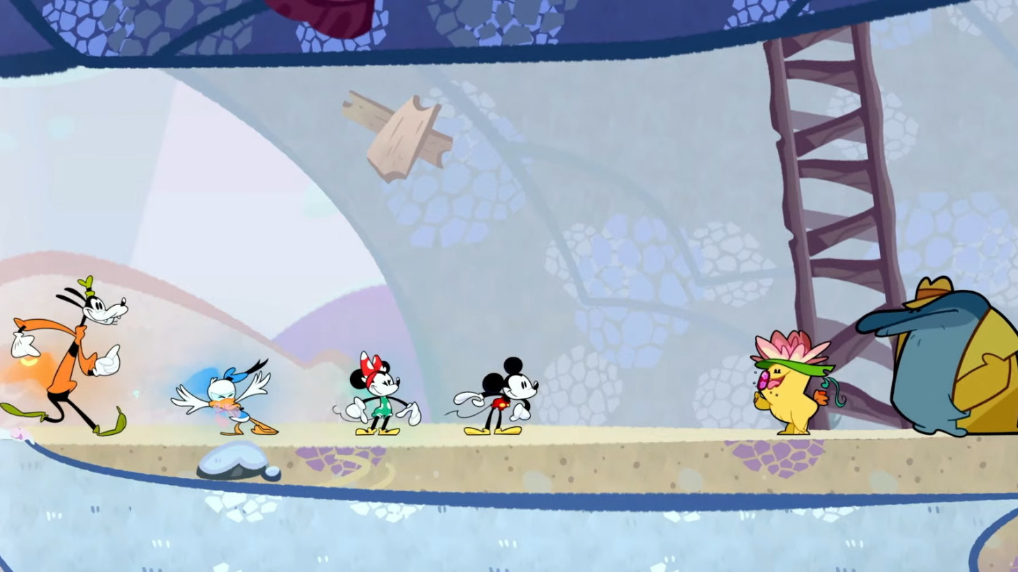 Disney Illusion Island (NSP ROM) screenshot
