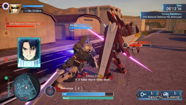 MOBILE SUIT GUNDAM SEED BATTLE DESTINY REMASTERED (NSP ROM) screenshot