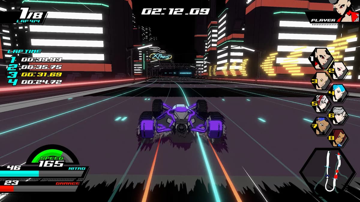 Neon Apex Beyond the Limit (NSP ROM) screenshot