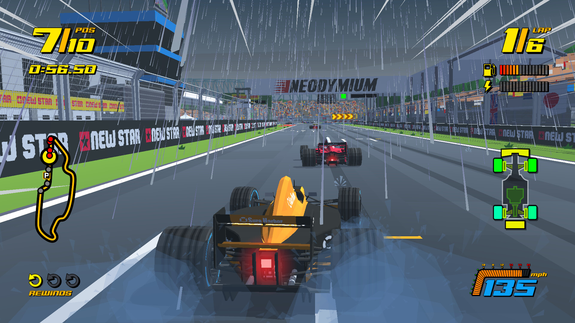 New Star GP (NSP ROM) screenshot