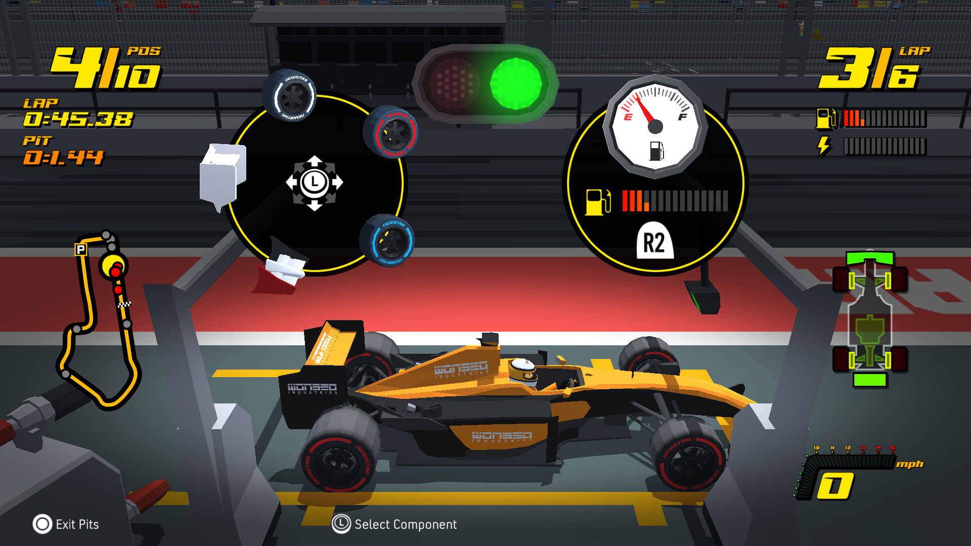New Star GP (NSP ROM) screenshot