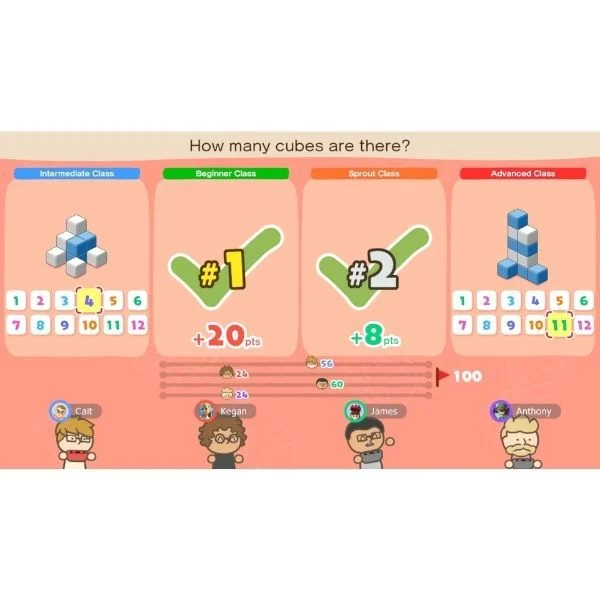 Big Brain Academy: Brain vs. Brain (NSP ROM) screenshot