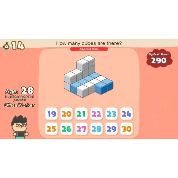 Big Brain Academy: Brain vs. Brain (NSP ROM) screenshot