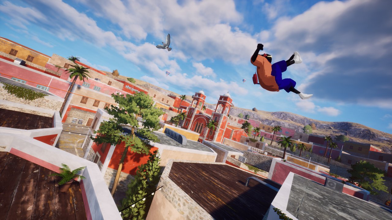 Rooftops & Alleys: The Parkour Game (NSP ROM) screenshot