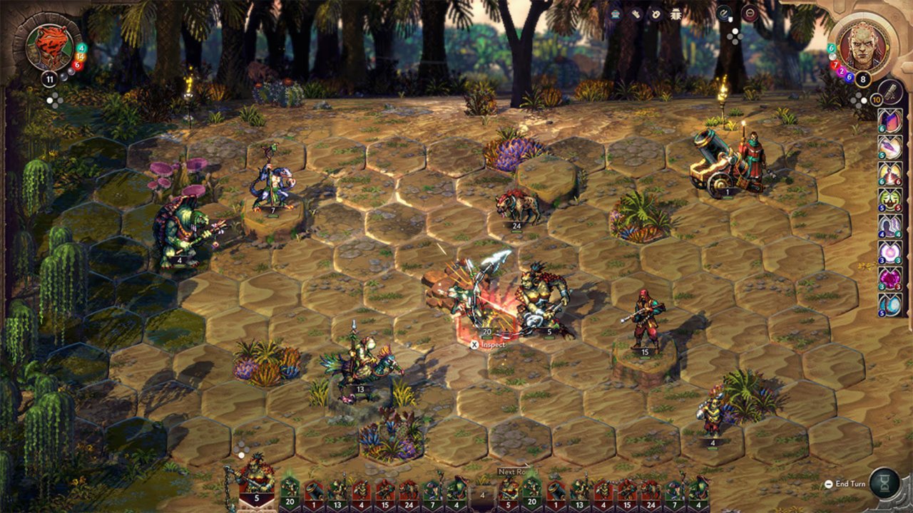 Songs of Conquest (NSP ROM) screenshot