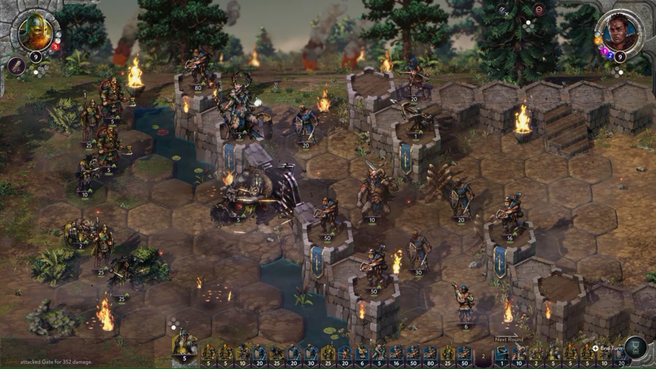 Songs of Conquest (NSP ROM) screenshot
