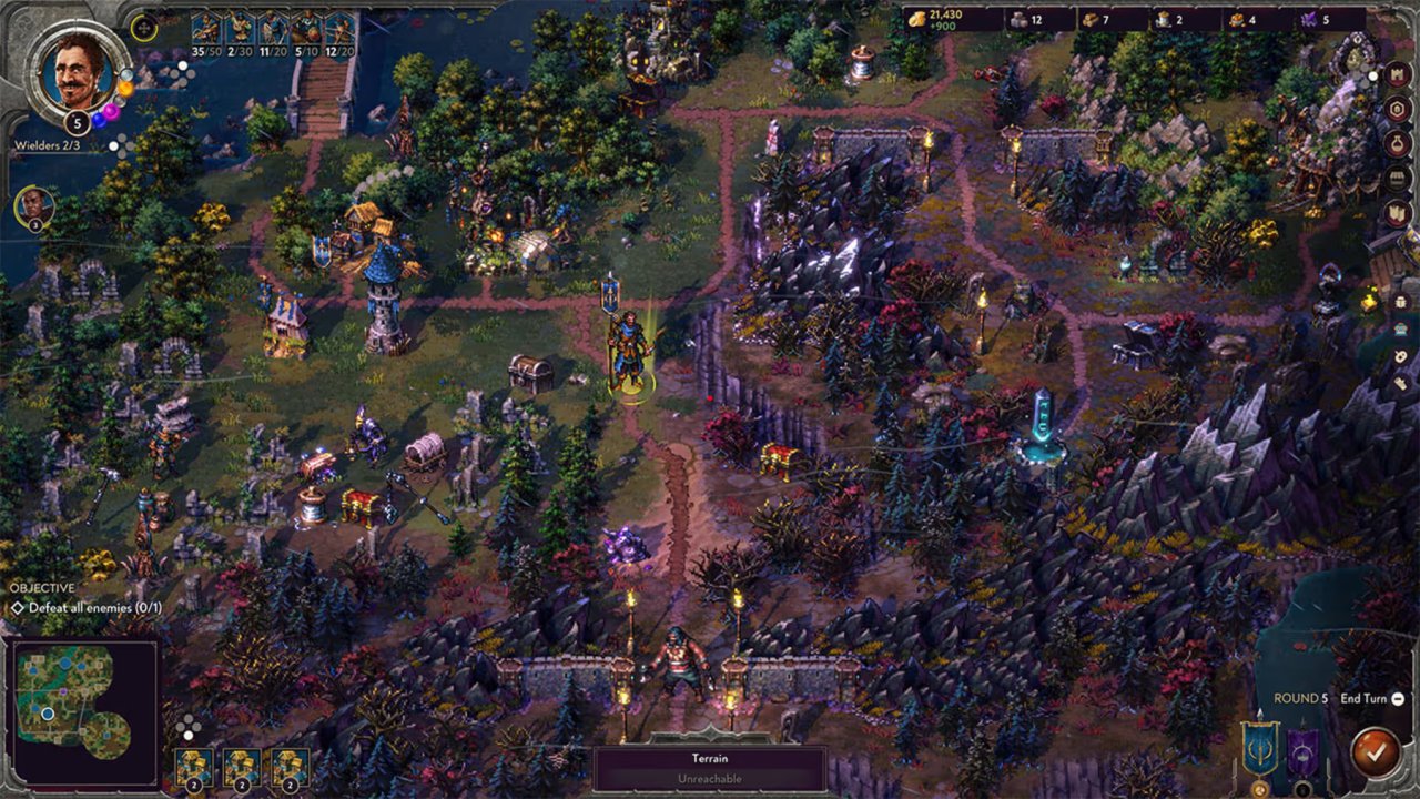 Songs of Conquest (NSP ROM) screenshot