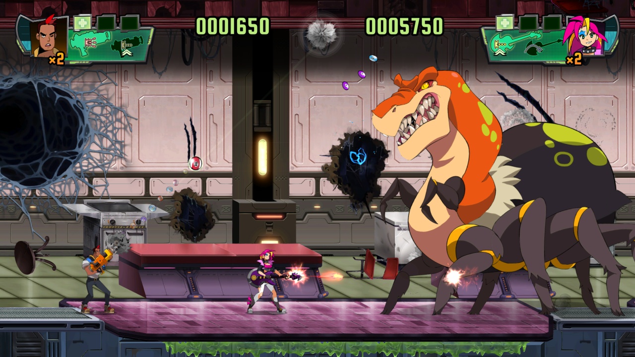 Spidersaurs (XCI ROM) screenshot