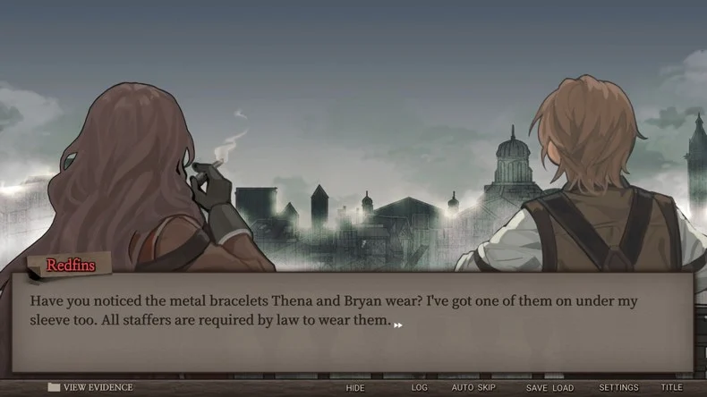 Staffer Case: A Supernatural Mystery Adventure (NSP ROM) screenshot