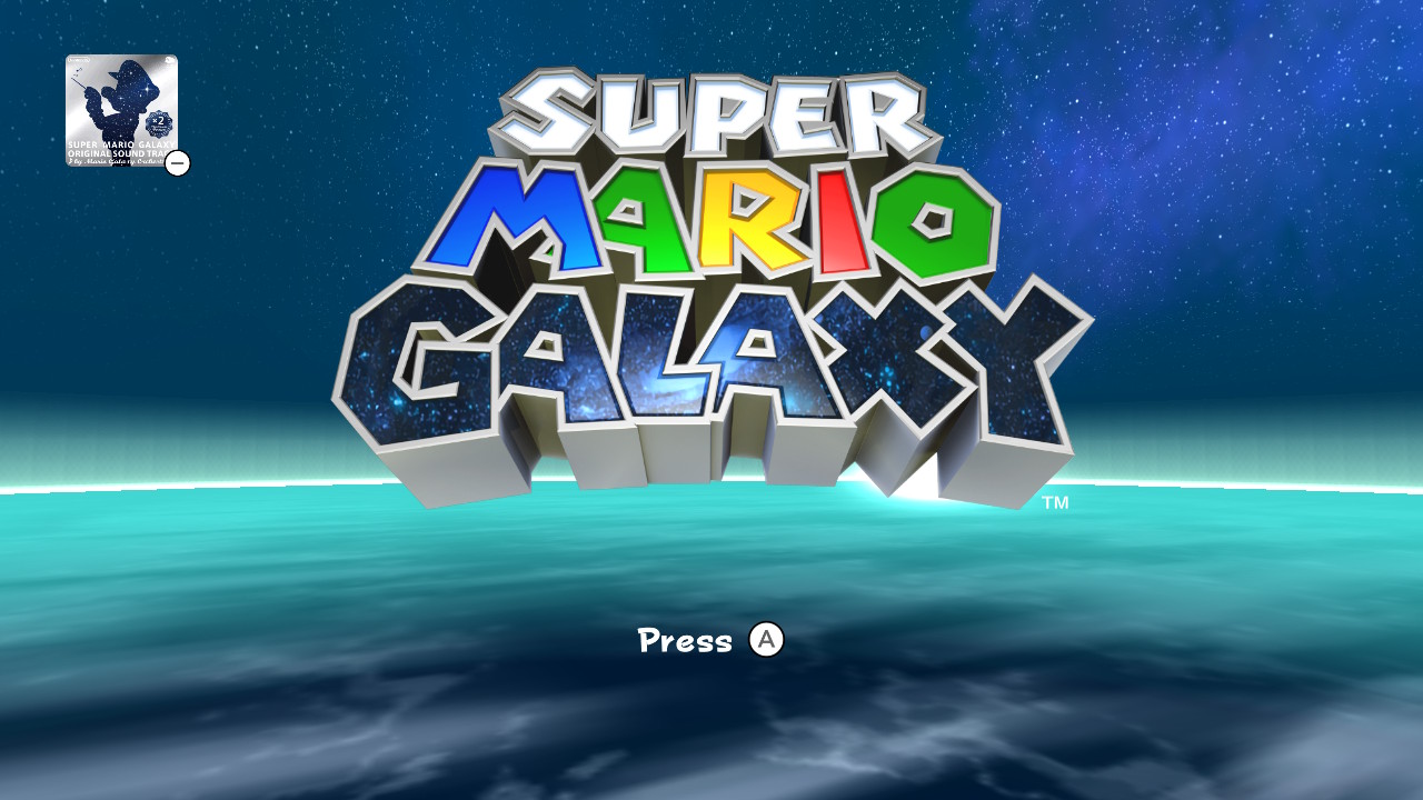 Super Mario Galaxy 1+2 (NSP ROM) screenshot