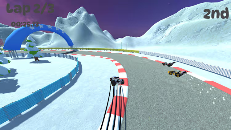 Nitro Karts Racing (NSP ROM) screenshot