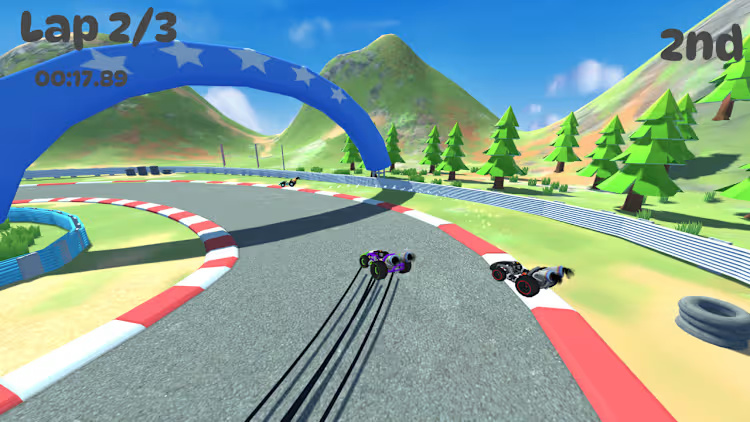 Nitro Karts Racing (NSP ROM) screenshot