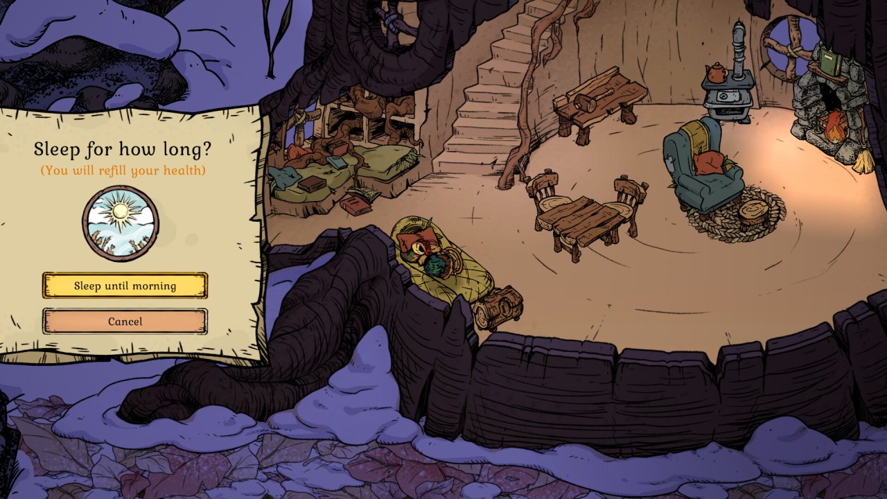Winter Burrow (NSP ROM) screenshot