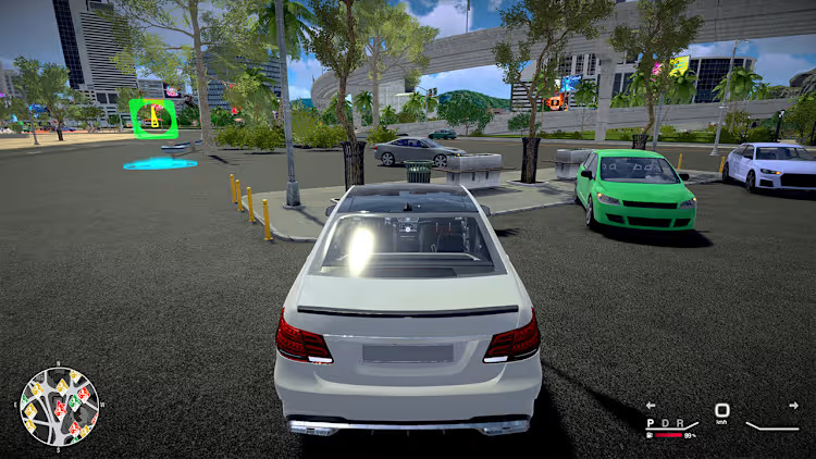 Urban Car Driver Simulator City Explorer Challenge (NSP ROM) screenshot