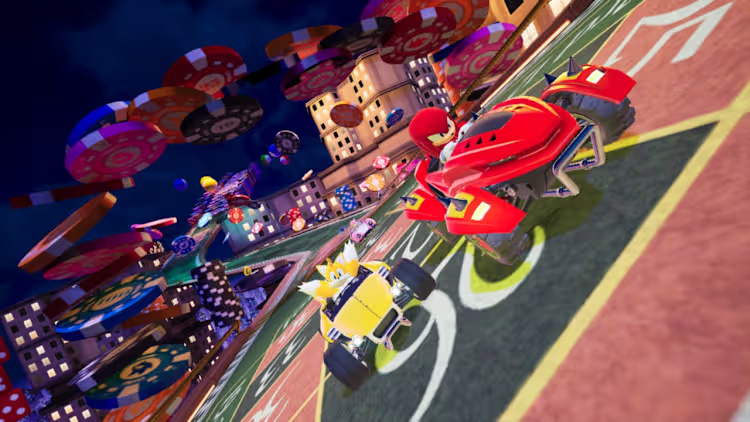 Sonic Racing: CrossWorlds - Mega Man (NSP ROM) screenshot