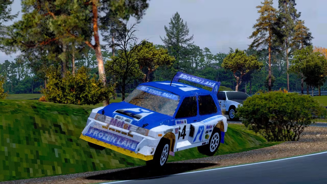 Old School Rally (XCI ROM) screenshot