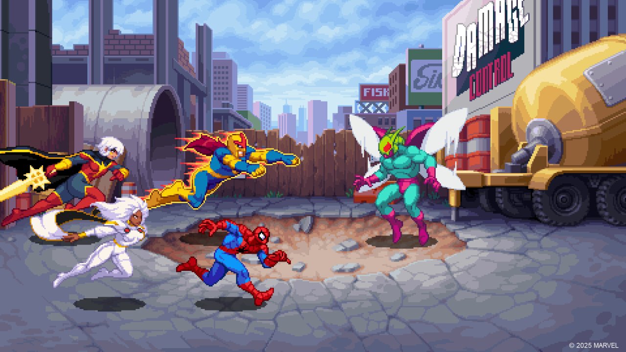 MARVEL Cosmic Invasion (NSP ROM) screenshot