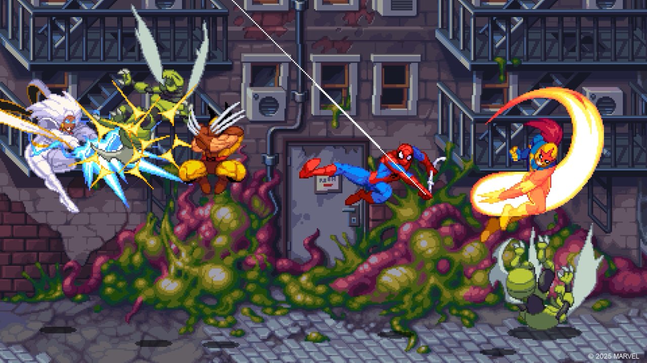 MARVEL Cosmic Invasion (NSP ROM) screenshot