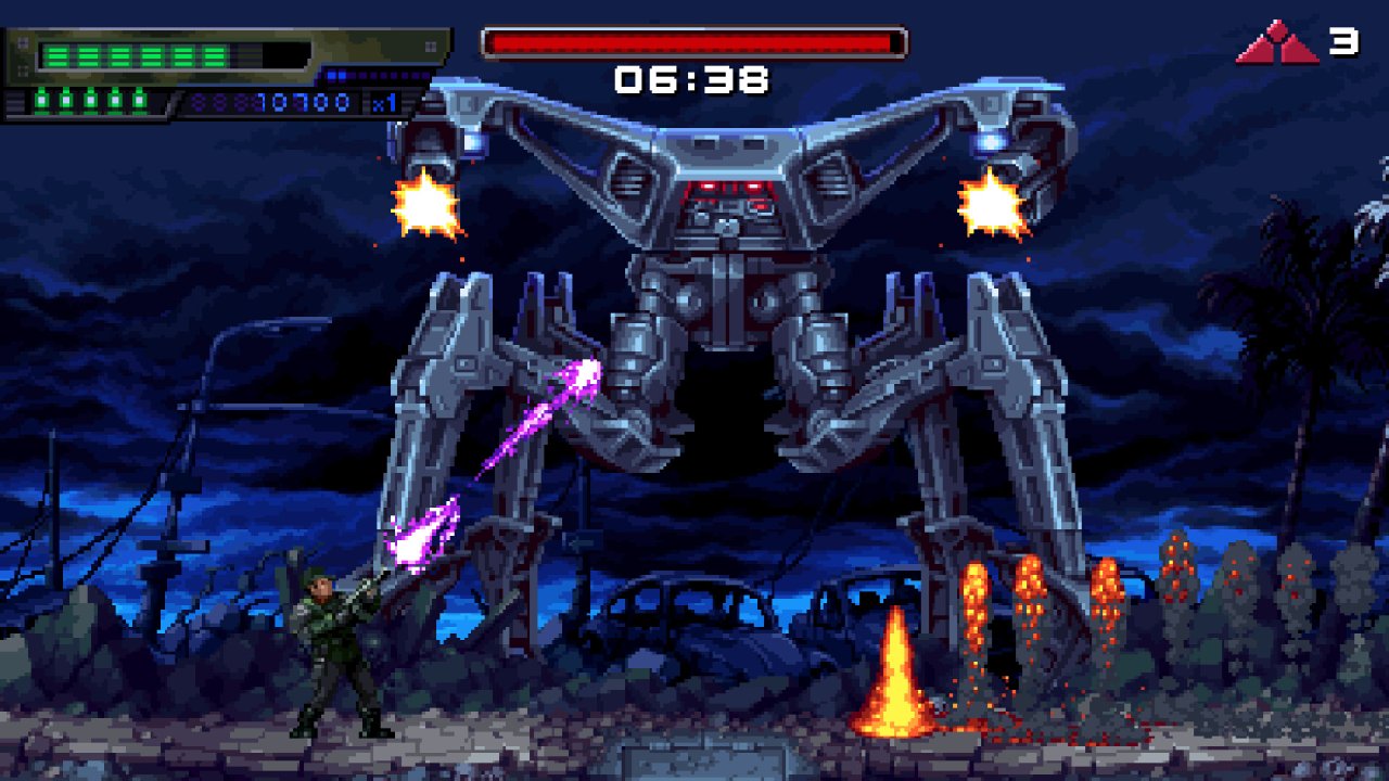 Terminator 2D: NO FATE (NSP ROM) screenshot