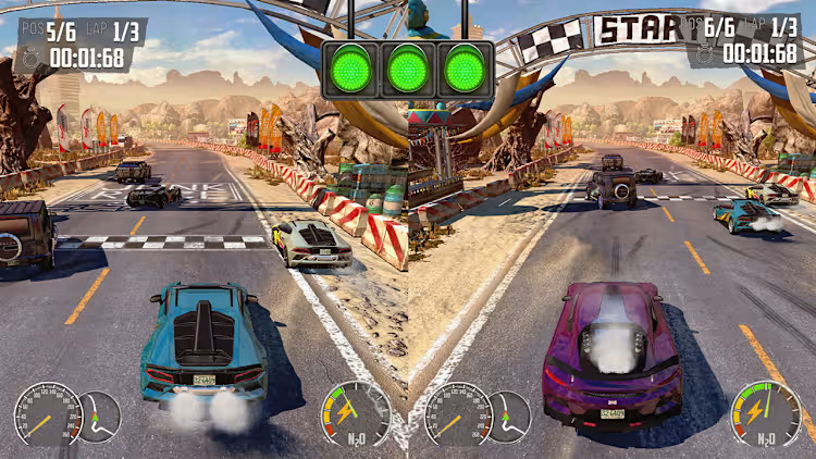 Asphalt Champions (NSP ROM) screenshot