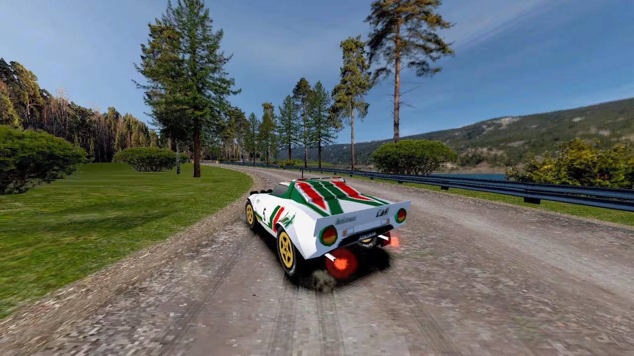 Old School Rally (XCI ROM) screenshot