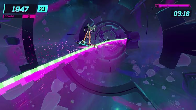 Synth Riders (NSP ROM) screenshot