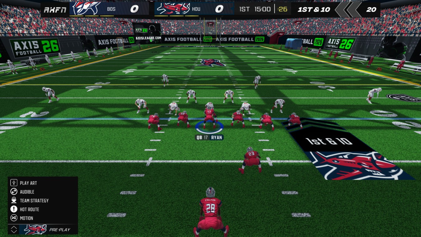 Axis Football 2026 (NSP ROM) screenshot