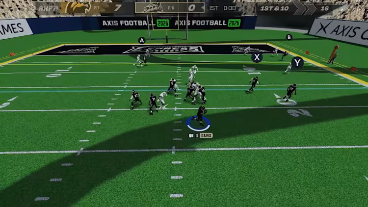 Axis Football 2026 (NSP ROM) screenshot