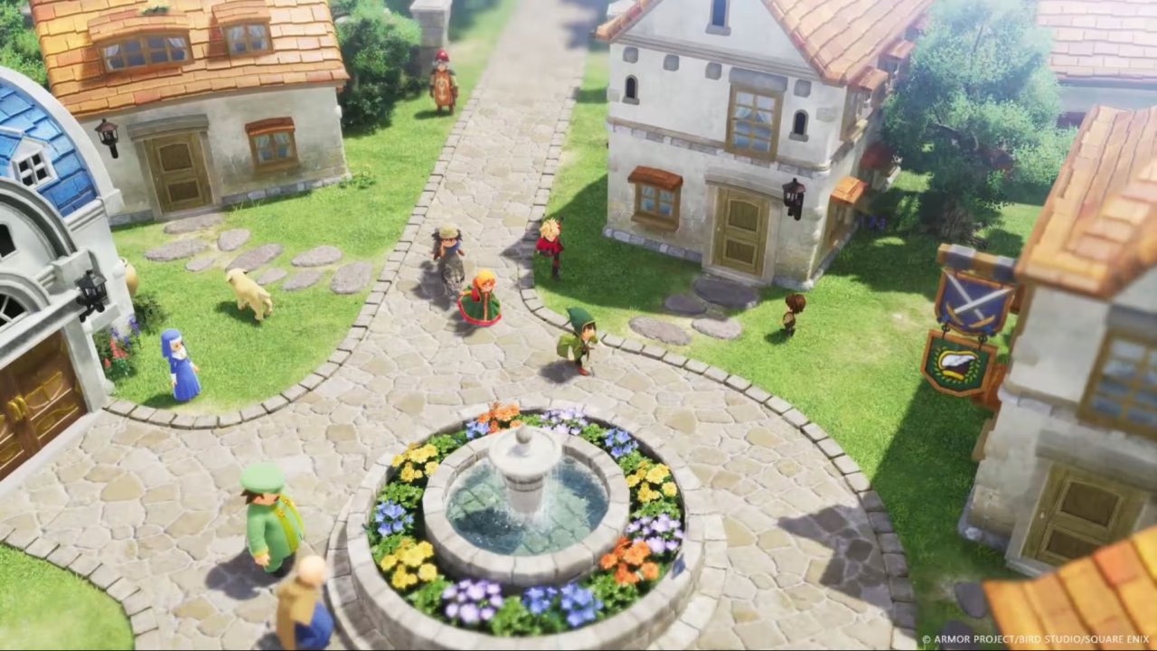 اسکرین شات گیم پلی بازی DRAGON QUEST VII Reimagined شماره 4 برای نینتندو سوییچ