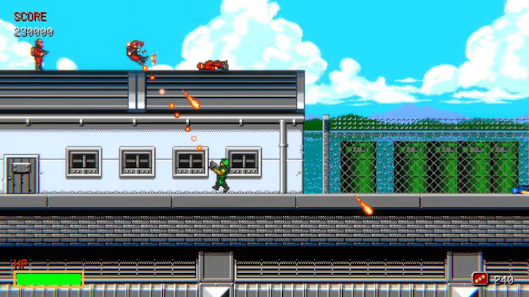 Machine Gun Fury (NSP ROM) screenshot