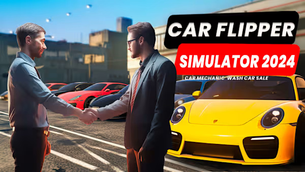 Car Flipper Simulator 2024 Car Mechanic Wash Car Sale (NSP ROM) screenshot