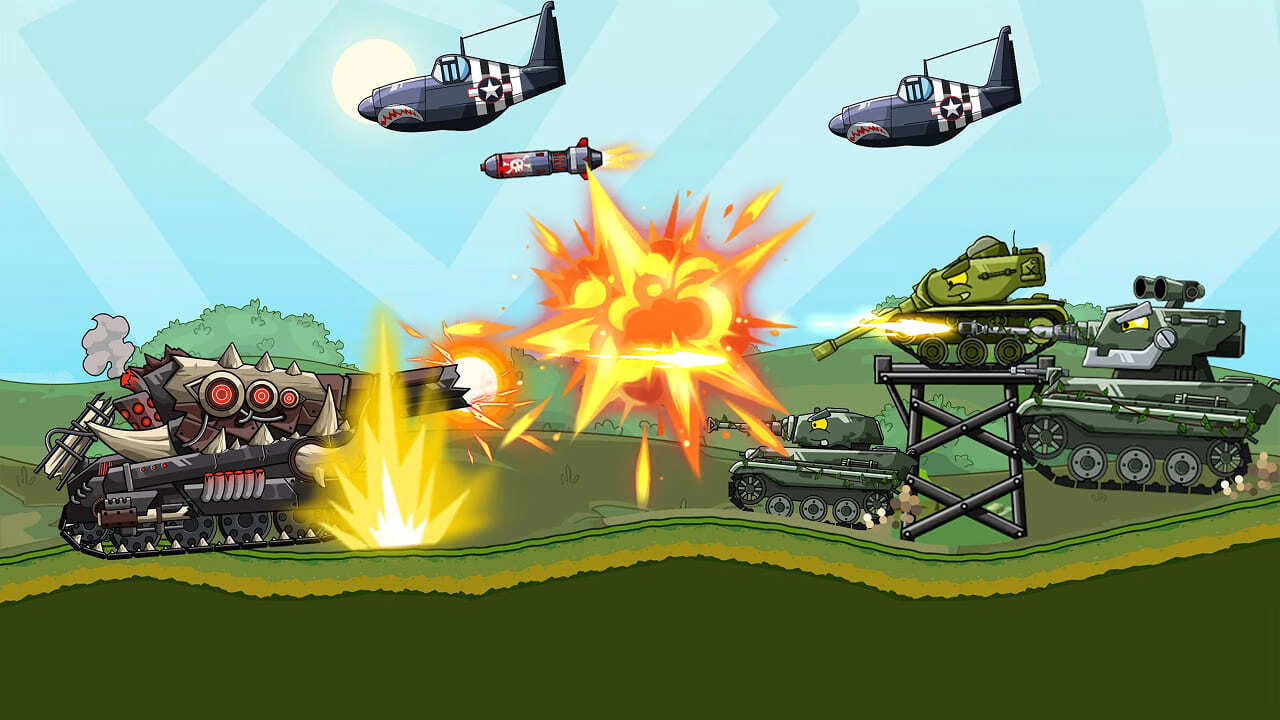 Tank Battle Arena Combat (NSP ROM) screenshot