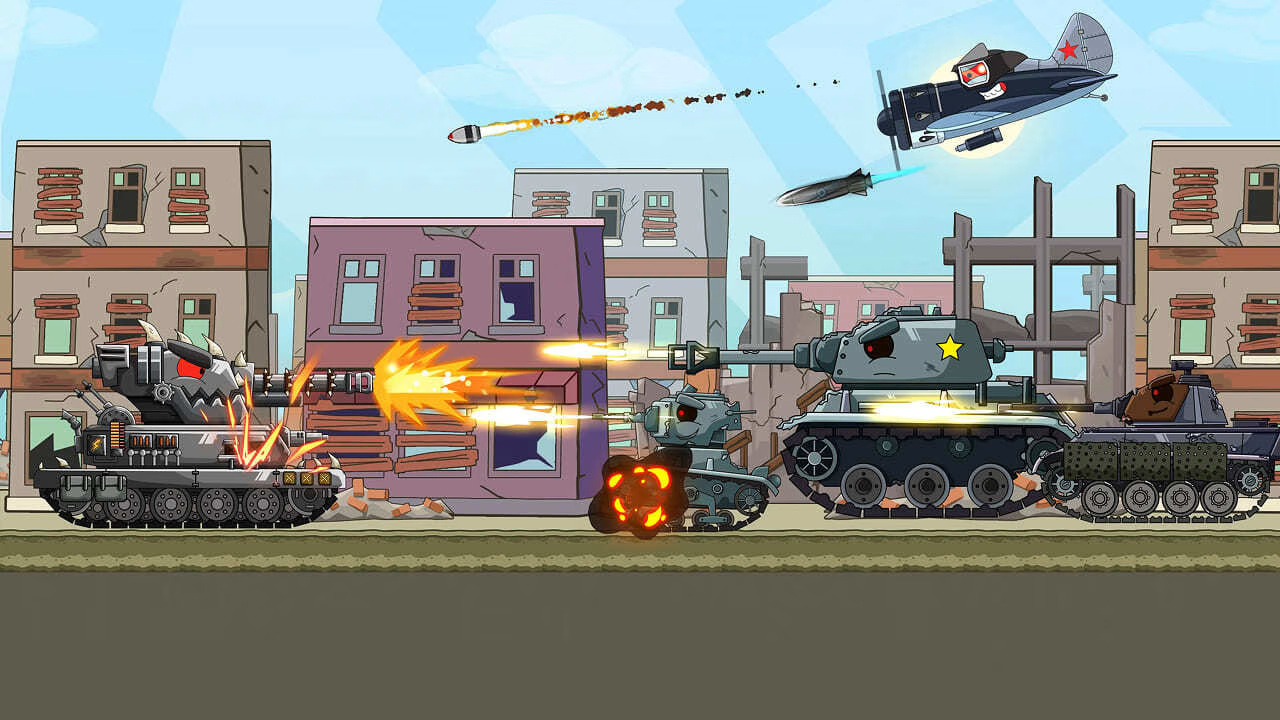 Tank Battle Arena Combat (NSP ROM) screenshot