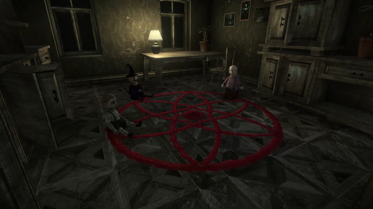 Distorted The Living Manor (NSP ROM) screenshot