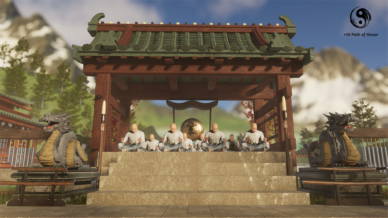 Samurai Simulator Kensei Warrior (NSP ROM) screenshot